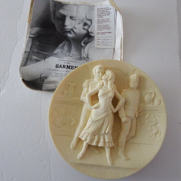 Dante di Volteradici's Carmen Collectors Plate 8.5" - Picture 3 of 4